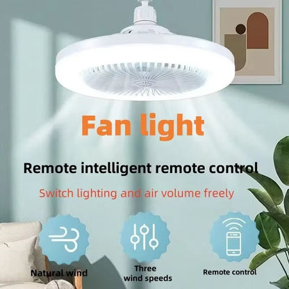 New LED Fan Light for Home Living Room