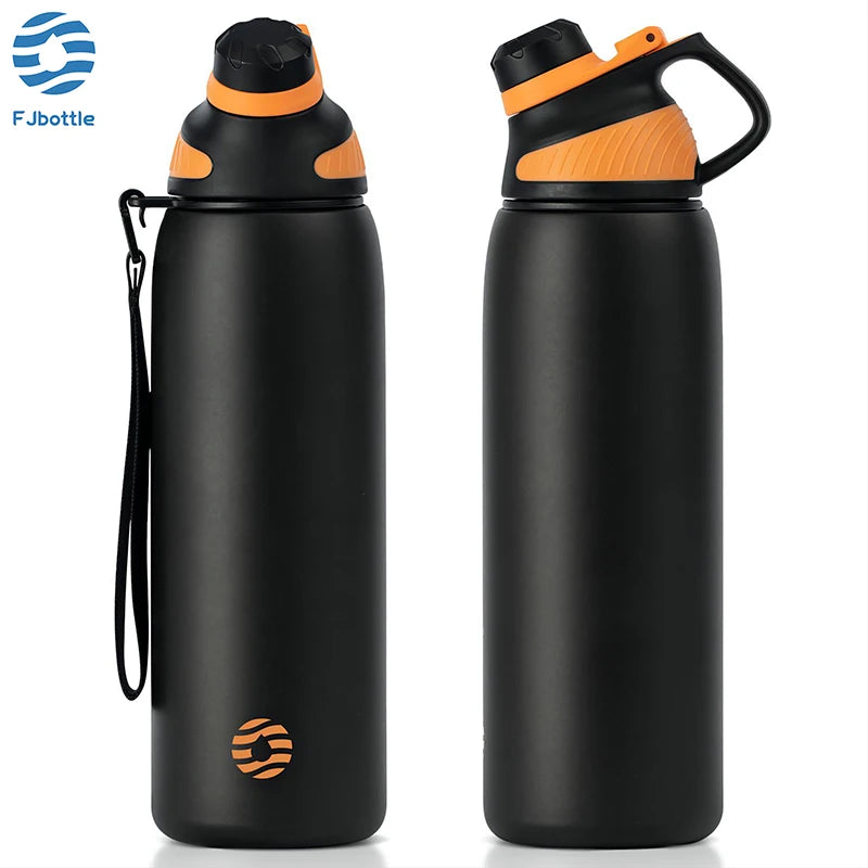 Stainless Steel Water Bottle Keep Cold Insulated Vacuum Flask 1000Ml