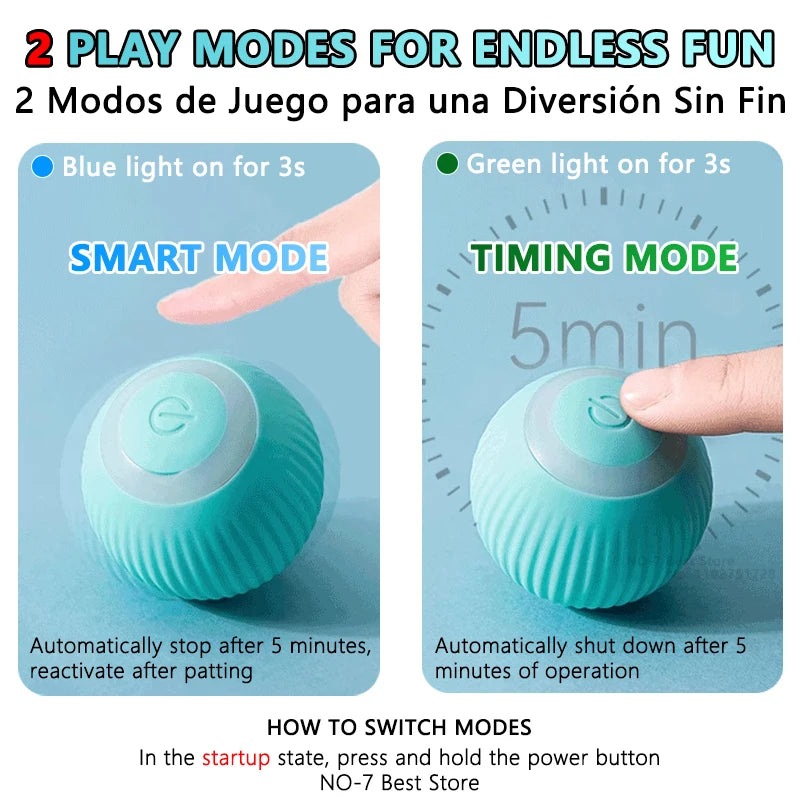 Cat Interactive Ball Smart Cat Toy Indoor