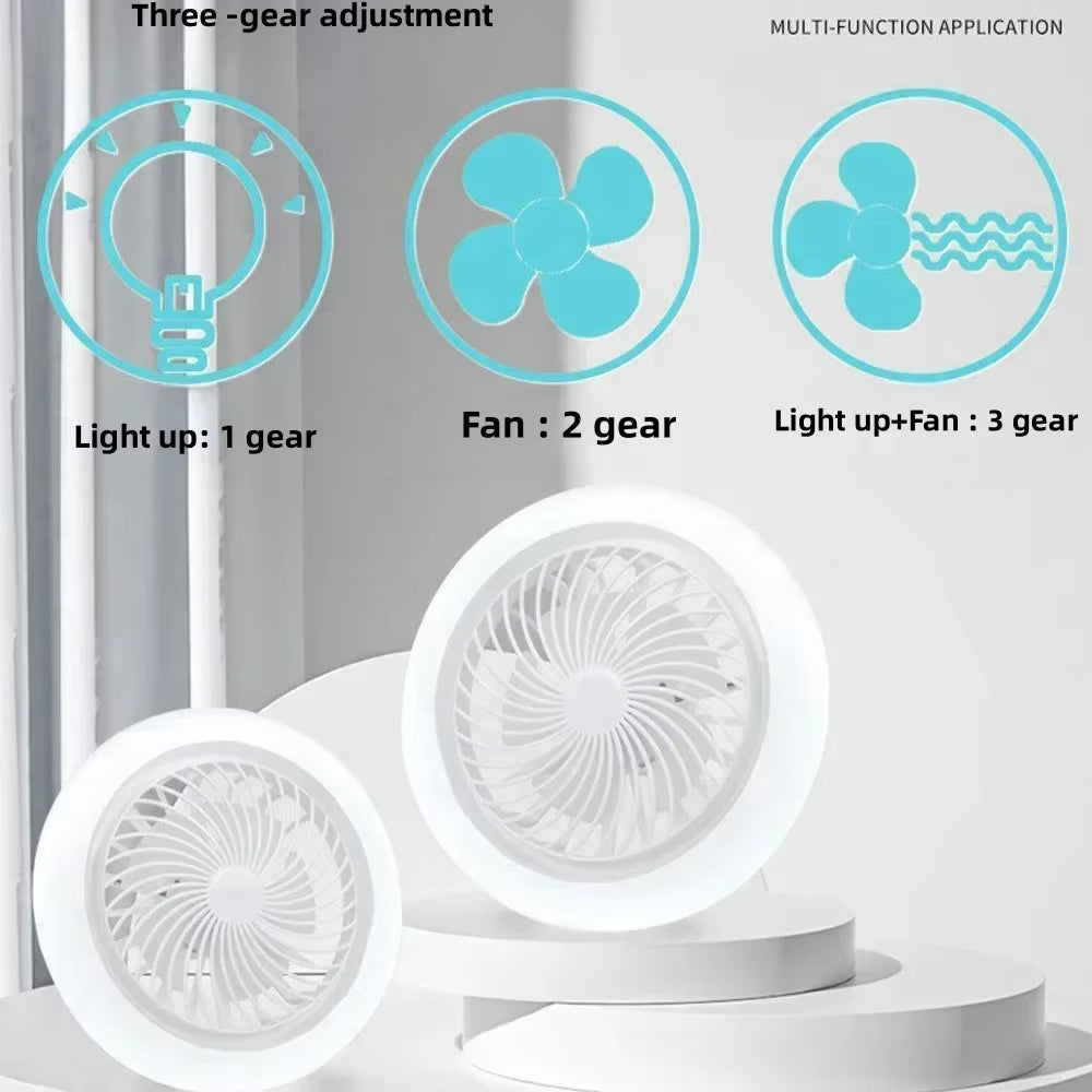 New LED Fan Light for Home Living Room